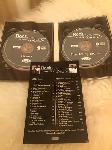 Rock meets Classic Queen and The Rolling Stones CDs