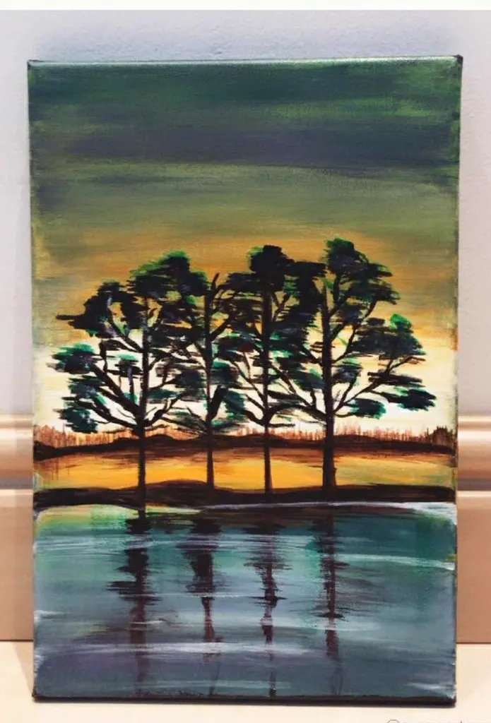 Cheap paintings for sale for your desk!