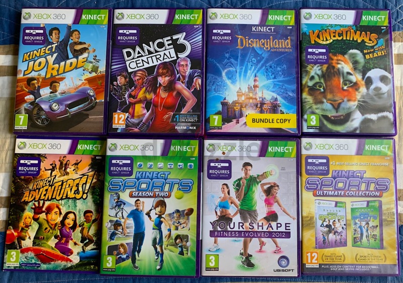 8 Xbox 360 Kinect Games