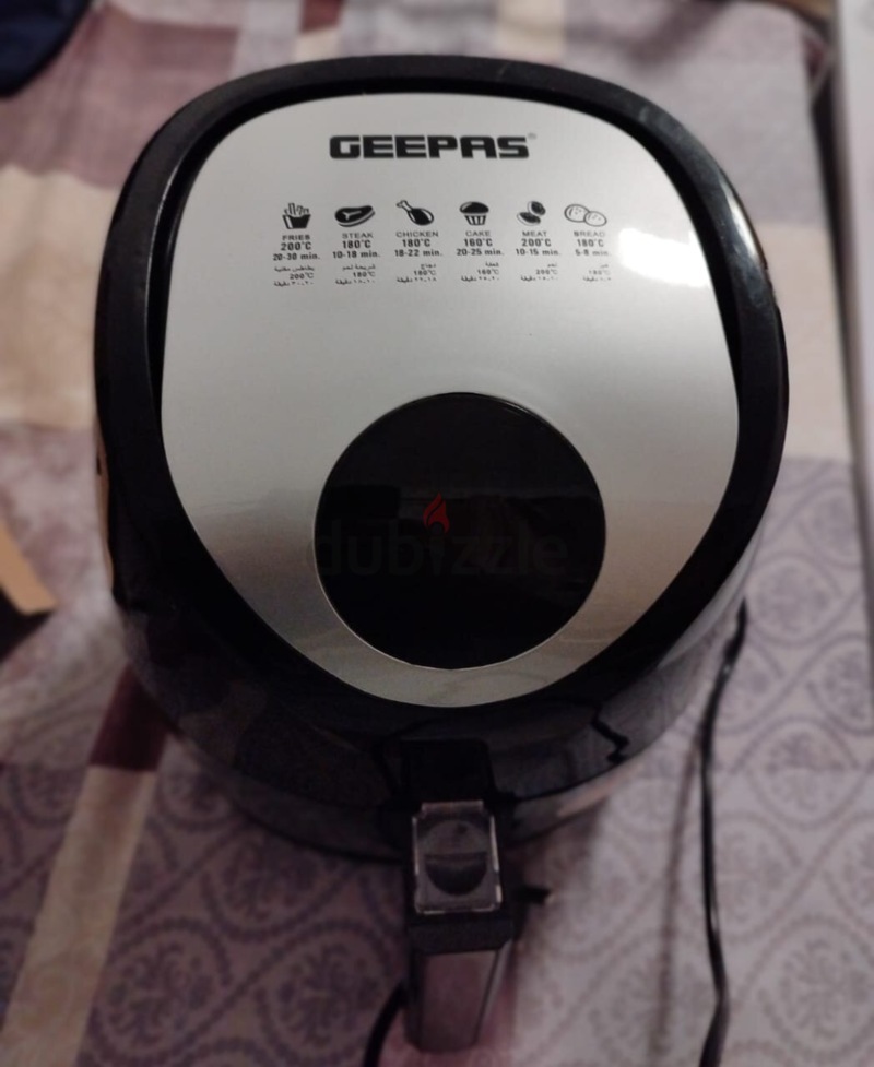 Buy Geepas GAF37512N Air Fryer Non Stick Coating 3.5L 1500W Black