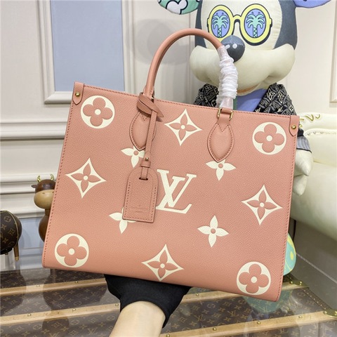 Louis Vuitton Monogram Empreinte OnTheGo MM Pink