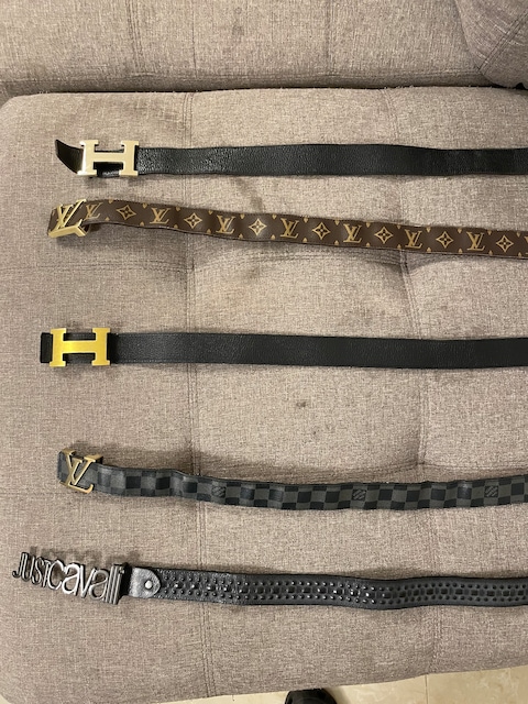 LV INITIALES 35MM REVERSIBLE BELT, Men's Fashion, Watches & Accessories,  Belts on Carousell