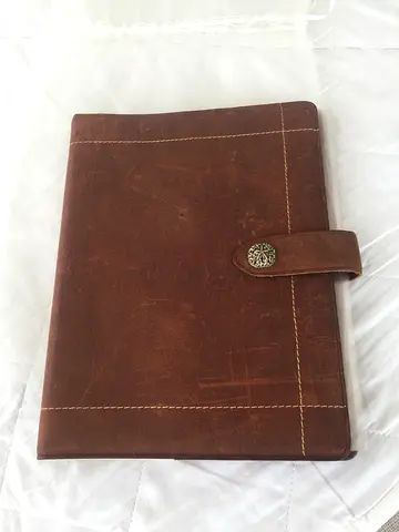 Leather Agenda notebook by Sandwalk