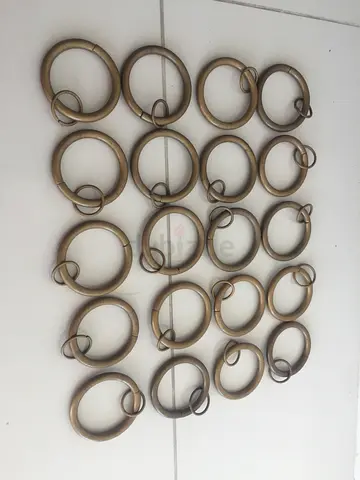 20 rings for curtains