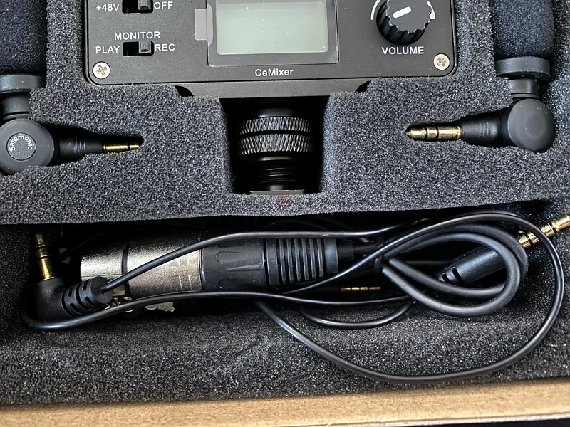 saramonic Mini Preamp Audio Mixer kit- CAMIXER ( for dslr or mirrorless )63203712544258112