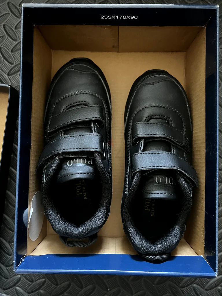 Kids shoes POLO RL BLACK/GREY RICHARDSON63201172734209112
