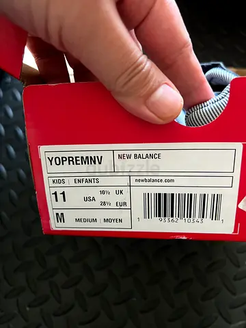 Kids shoes NEW BALANCE BLUE US11