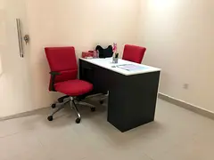 Fully Furnished Office | 200sqft | Free Chiller, Dewa, Wifi | Conference Room