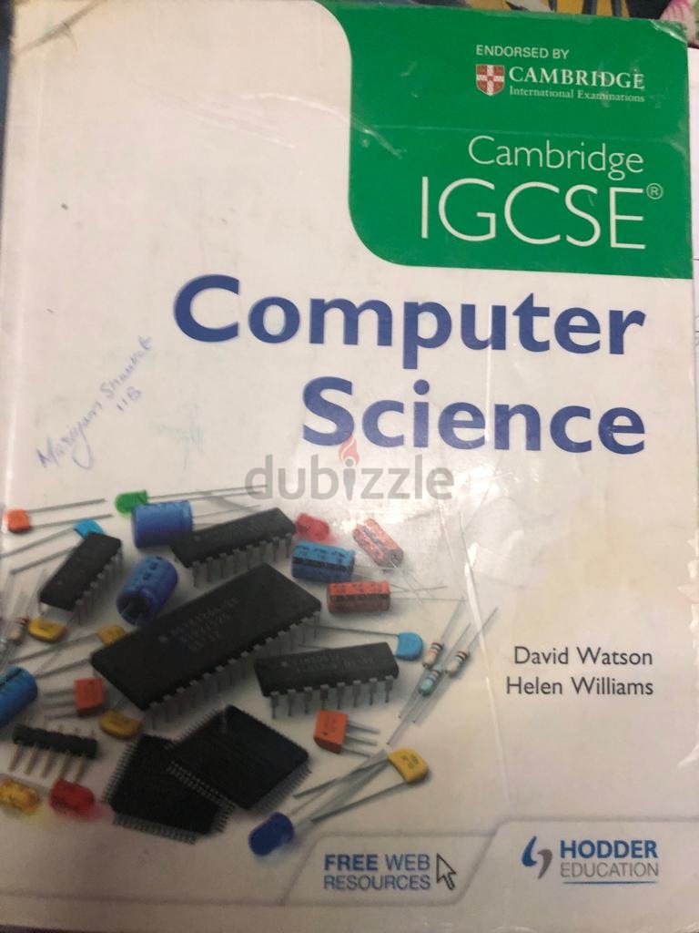 Cambridge igcse computer science textbook | dubizzle