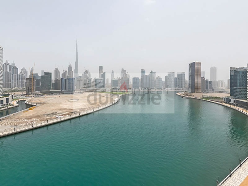 Canal And Burj View| 2 Br Duplex | Well Maintained