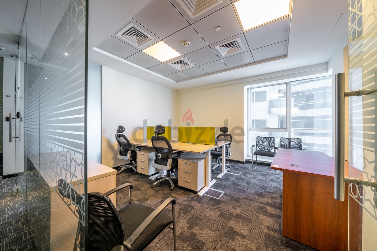 Elegant Spacious Private Serviced Office No.16 At Level 17, Latifa Towers, Sheikh Zayed Road