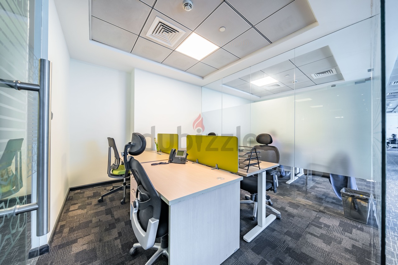 Economical Private Serviced Office No. 24a In Calyp Coworking In Latifa Towers, Sheikh Zayed Road