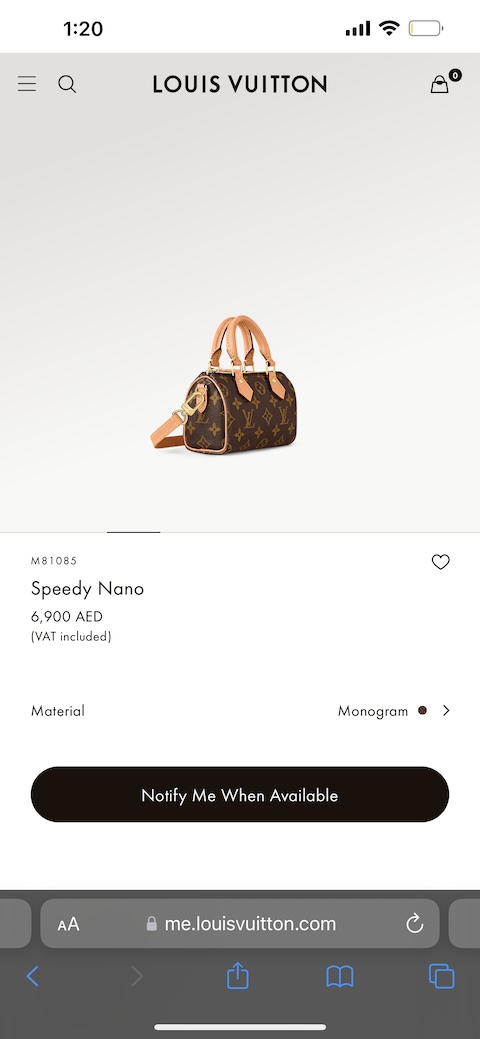 LV NICE NANO TOILETRY POUCH, Luxury, Bags & Wallets on Carousell