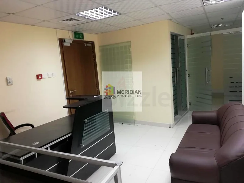 Fully Fitted Office With Glass Partitions In Le Solarium Tower