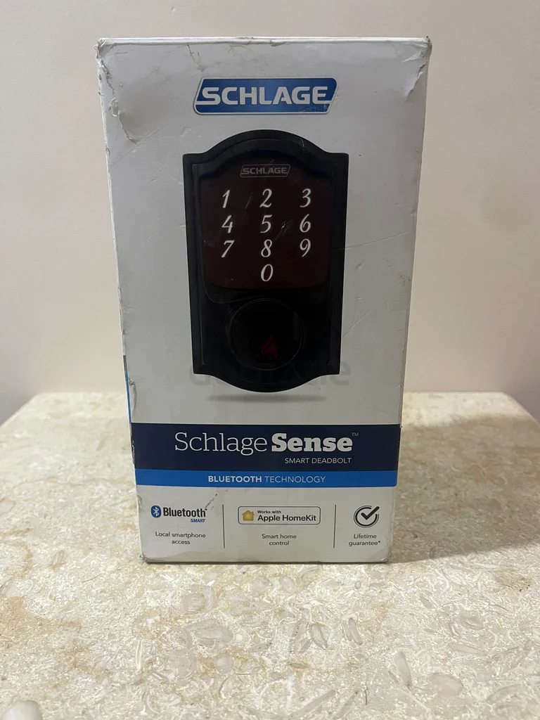 قفل المنزل الذكي Schlage BE479AA CAM 716632629376325141125
