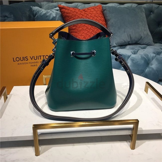 Louis Vuitton EPI NeoNoe Bb Emerald Green Indigo