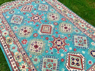 120 x 180 cm | New Handmade Afghan Aryana Kazak Carpet