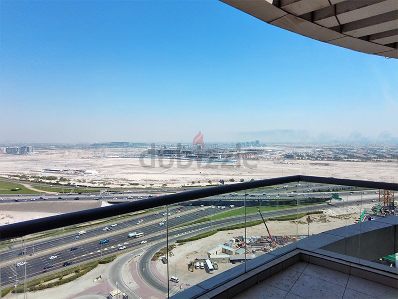 High Floor | 2 Balconies | Al Khail Rd View