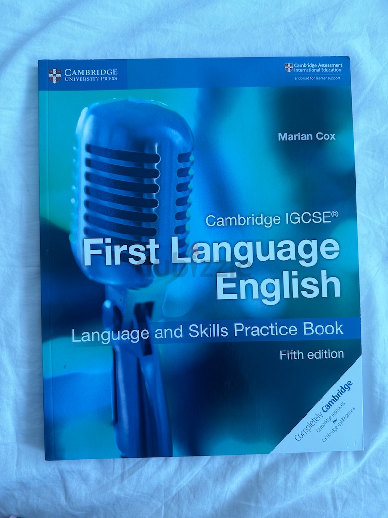 First language English IGCSE practice book | dubizzle