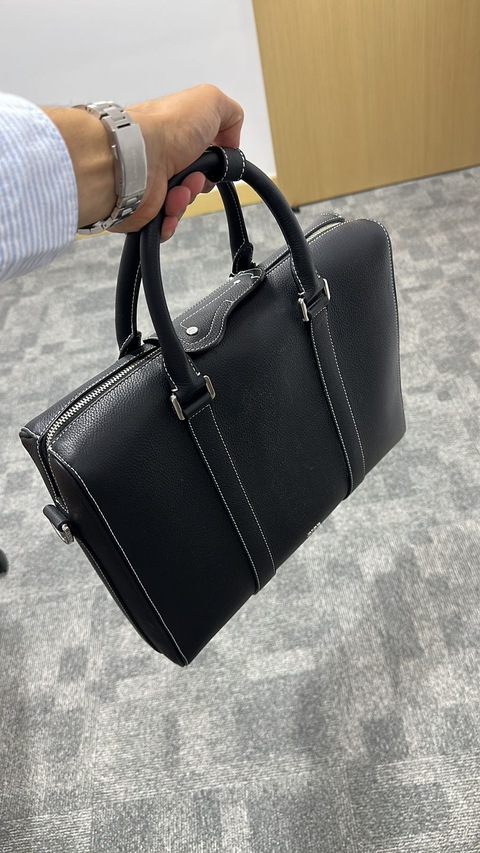 Louis Vuitton Louis Vuitton Lozan Briefcase - Black Briefcases