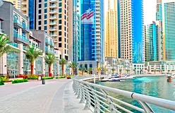 Fantastic! Sea View Marina View Luxury 3bhk Apartment Prime Location Opposite Mosque Full Facility