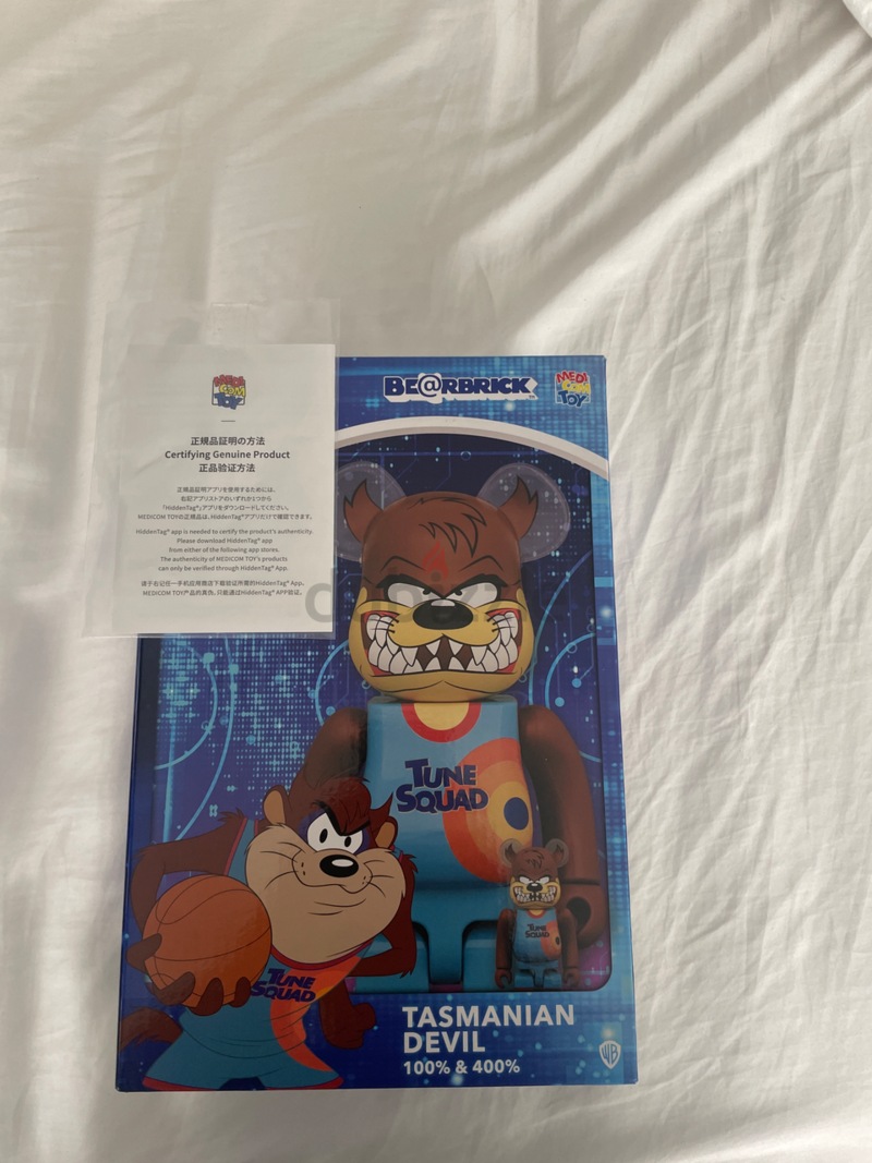 BearBrick Tasmanian Devil 400% 100% | dubizzle