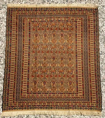 130 x 153 cm | Handmade Persian Maleki Kilim Fine