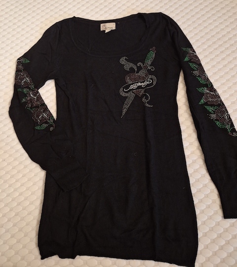 Ed Hardy cashmere top S