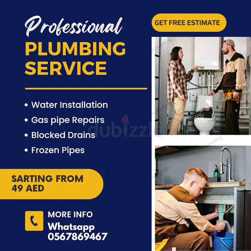 Top Plumbing services in Dubai
