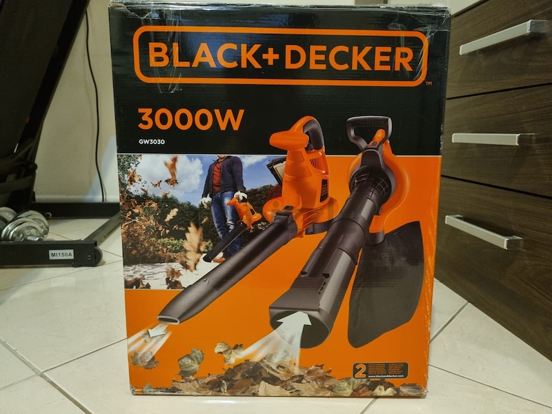 Black+Decker Blower and Vacuum 3000W GW3030-QS