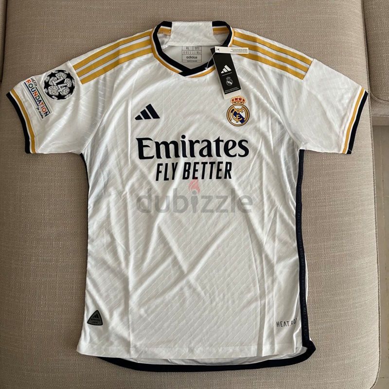 Adidas Real Madrid Home Authentic Jersey 23/24 White