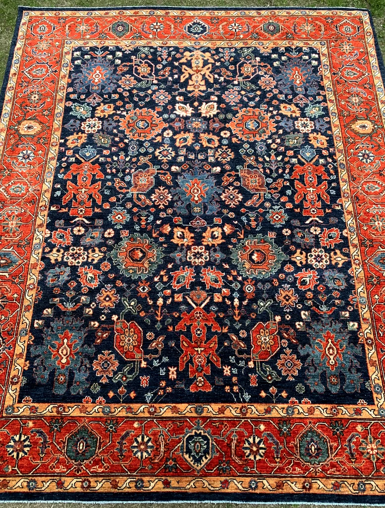 242 × 301 سم | سجادة فارسية يدوية جديدة بجودة عالية من بيجار63183722962177112