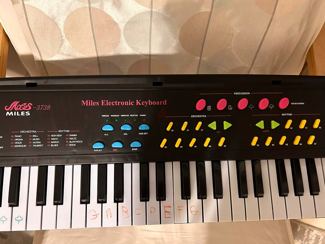 Miles electronic keyboard kids