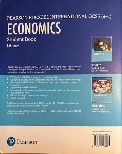 Pearson Edexcel GSCE Accounting 9-1 Resources