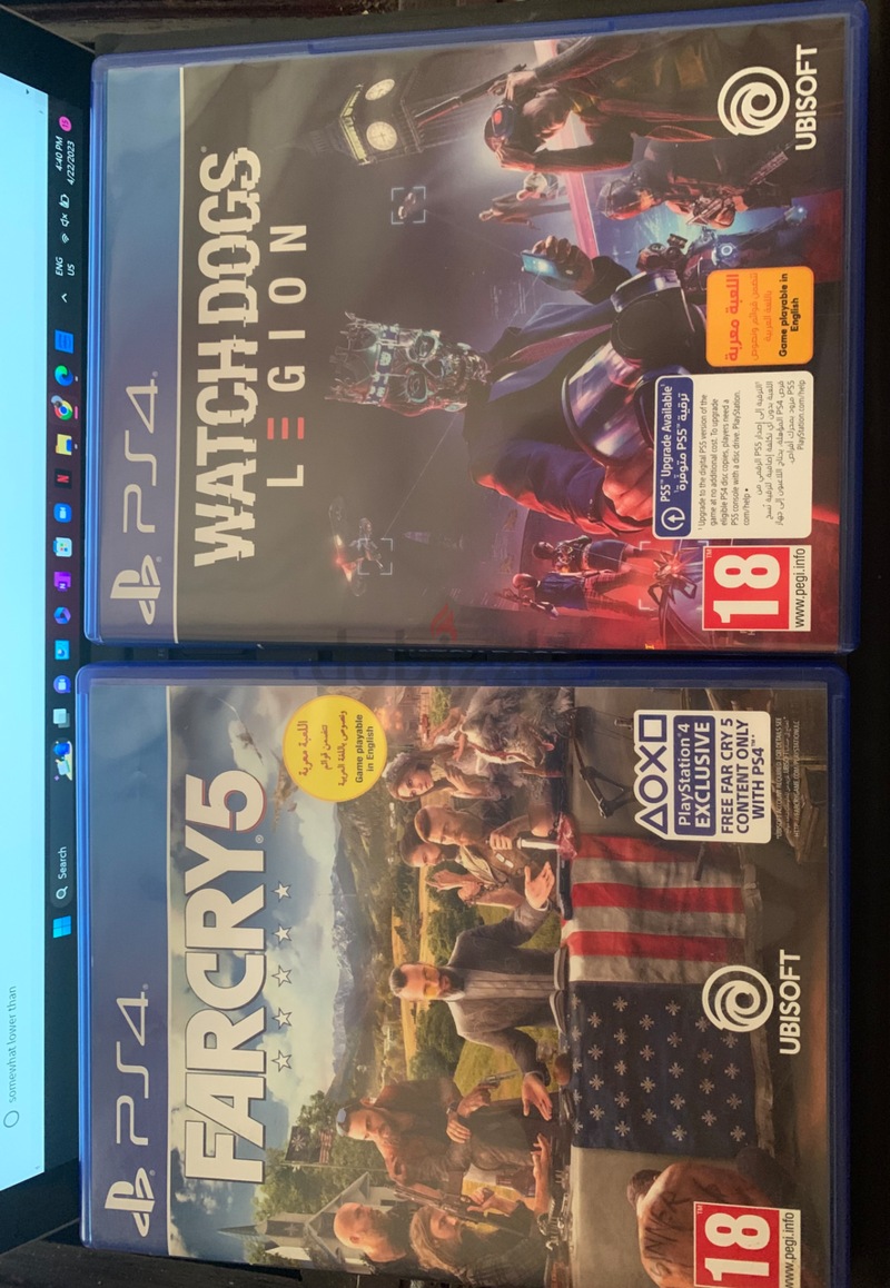 Far Cry 4 & 5 Bundle Playstation 4 PS4 PS5 Ubisoft - Brand New! Free  Shipping!