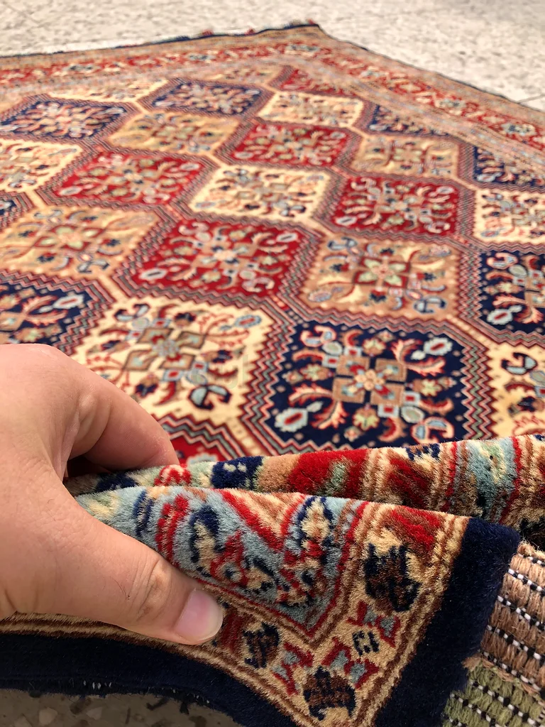 156 × 180 سم | سجادة فارسية يدوية جديدة وجميلة من شيراز63185760908803112