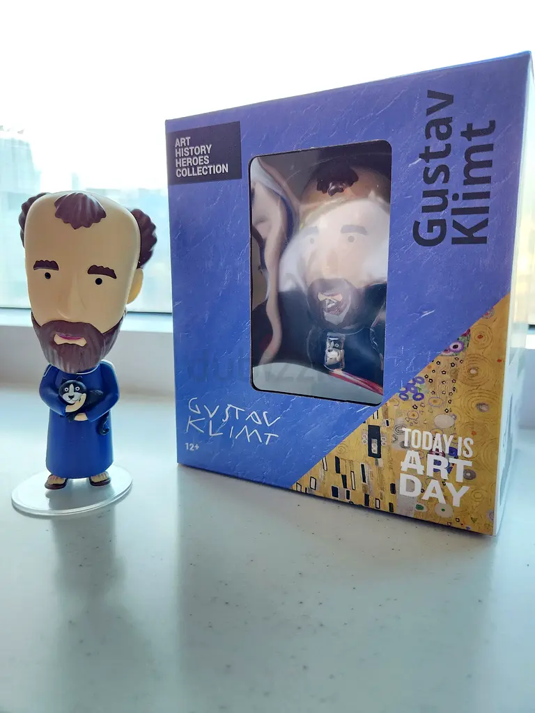 Gustav Klimt Figures by Today is Art Day Action Figure Dolls