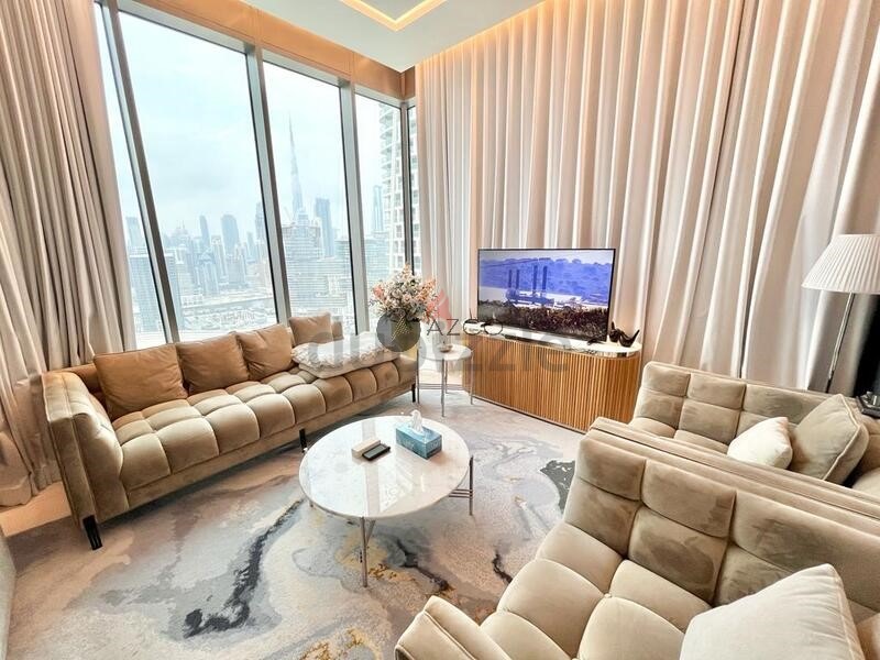 Luxury Furnished |burj Khalifa View |spacious Unit