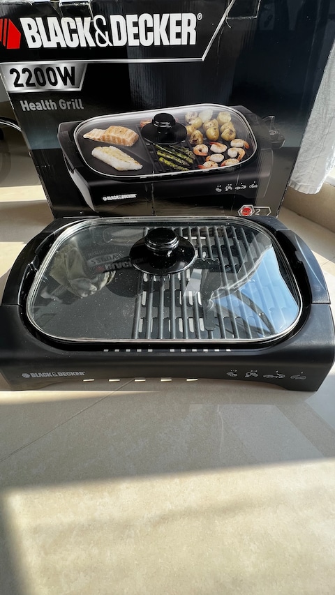 Black+Decker Open Flat Grill 2200W