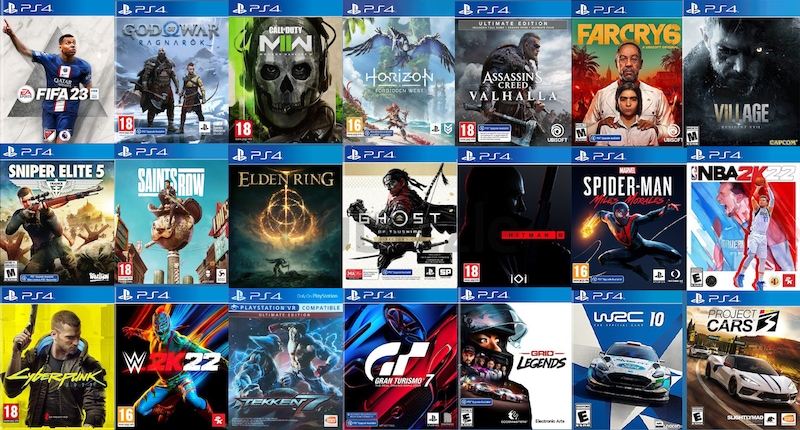 ps4 games 2022 list