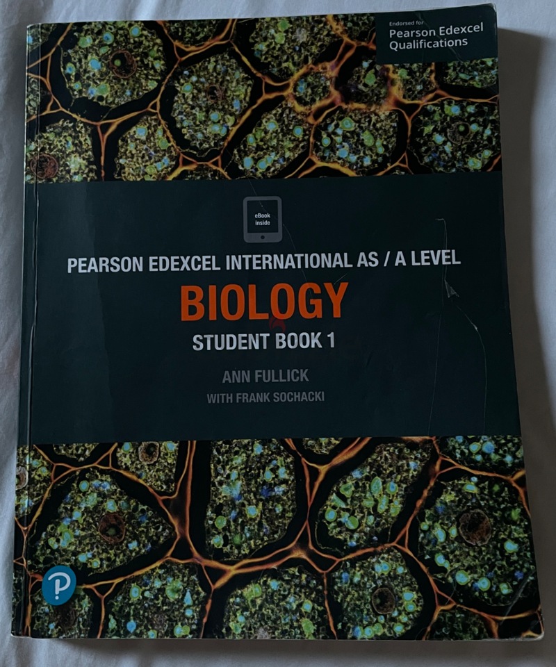 A LEVELS EDEXCEL BIOLOGY TEXTBOOKS | dubizzle