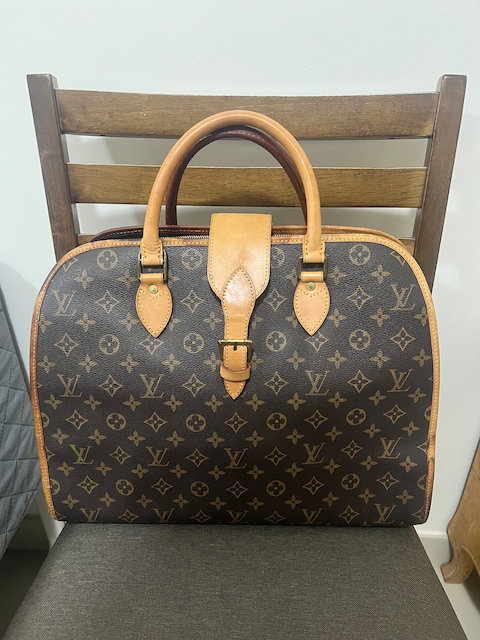 Louis Vuitton Monogram Rivoli Briefcase Business Laptop Bag