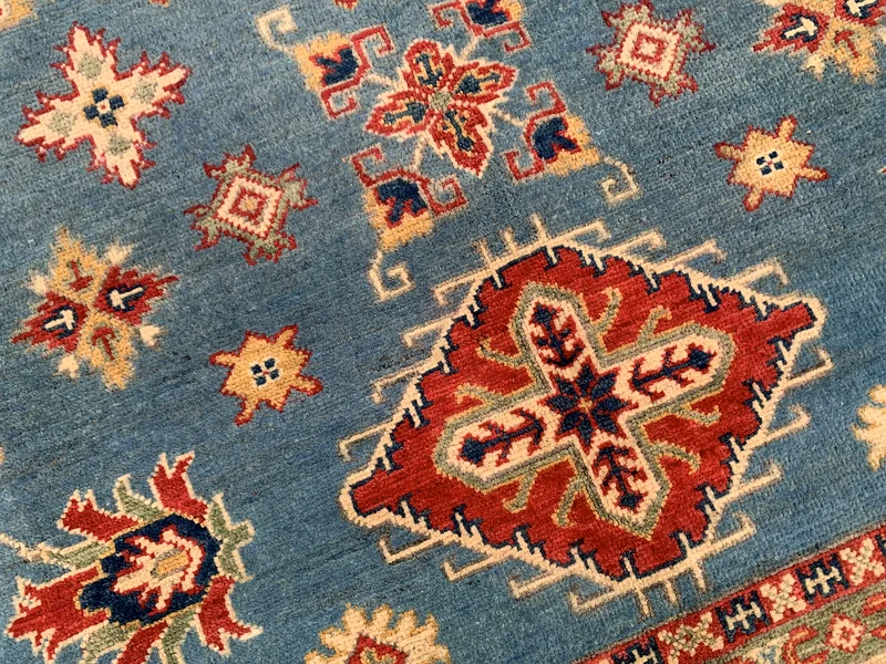 150 × 200 سم | سجادة كازاك يدوية الصنع جديدة وجميلة63185760942979114