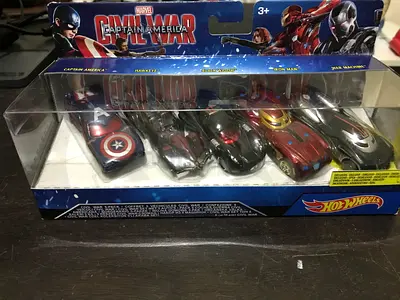Hot Wheels Marvel Civil War 5 Pack