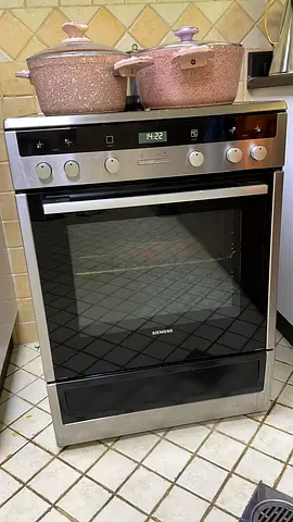 Siemens IQ300 Touch Panal Display Electric Cooker HK9R3A250M Silver 60x60cm FREE DELIVERY +WARRENTY