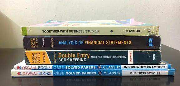 Grade 12 Guides - Commerce CBSE - AED 20 each