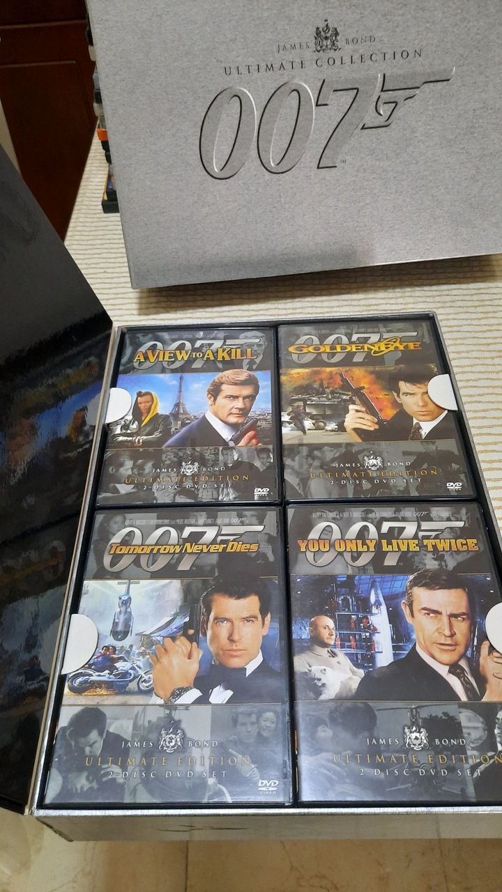 James bond 007 ultimate collection dvds box set | dubizzle