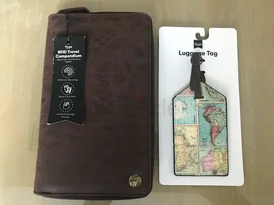 RFID Travel Compendium and Luggage Tag
