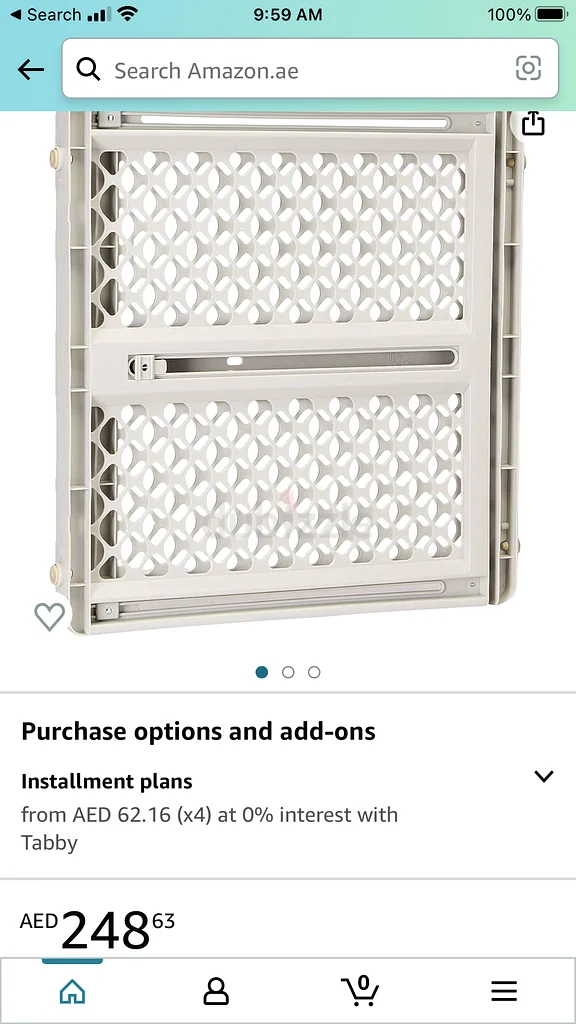 North gate baby gate