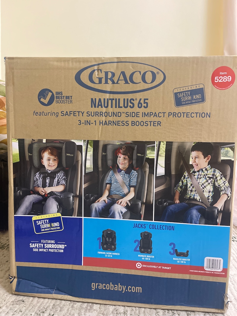 Graco nautilus 65 harness outlet booster with safety surround